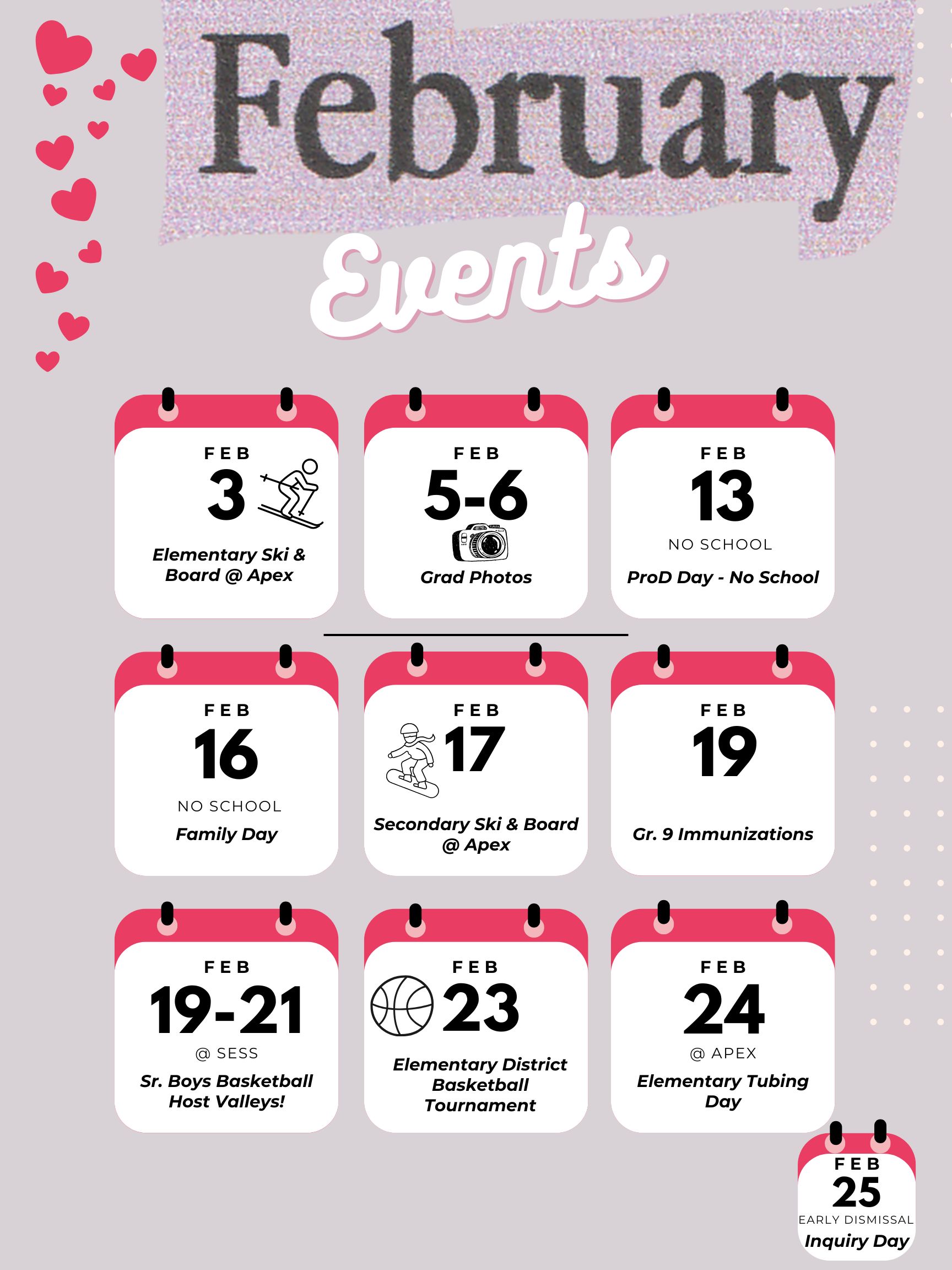 February Events
