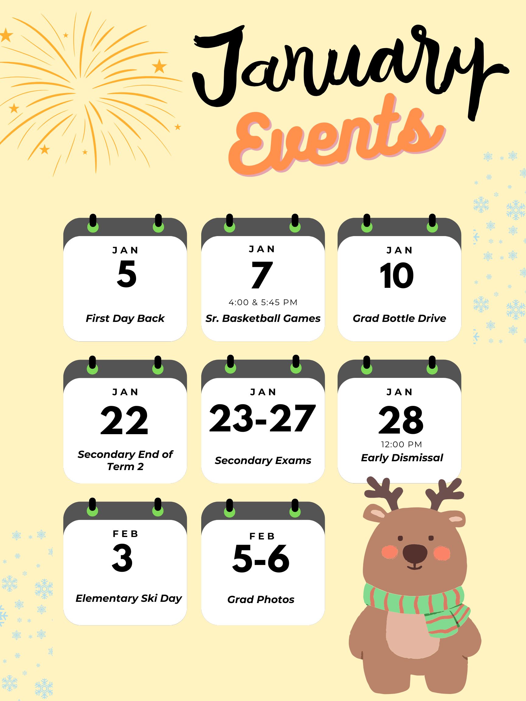 January Events